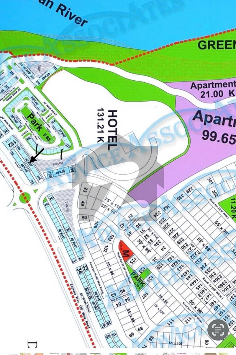 Commercial plot for sale