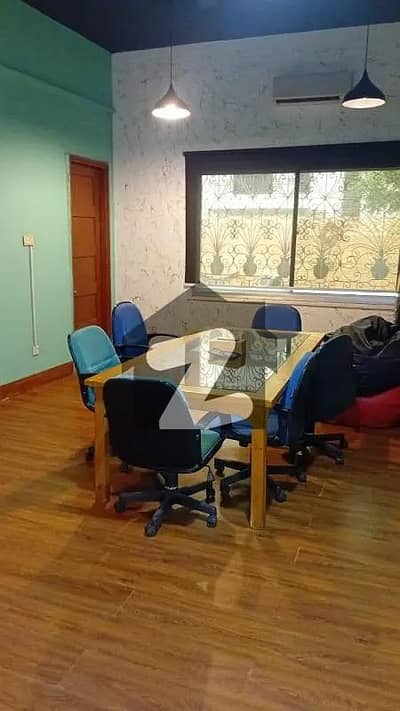 1000 SQ. YARDS BUNGALOW PORTION GROUND FLOOR FOR RENT ONLY FOR SILENT COMMERCIAL USED