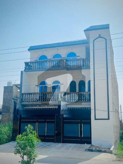 Super Luxurious Spanish Design Fresh Double Storey House On Main Boulevard 60 Feet School Road Available For Sale in Wapda Town Taru Jabba, Peshawar. . .