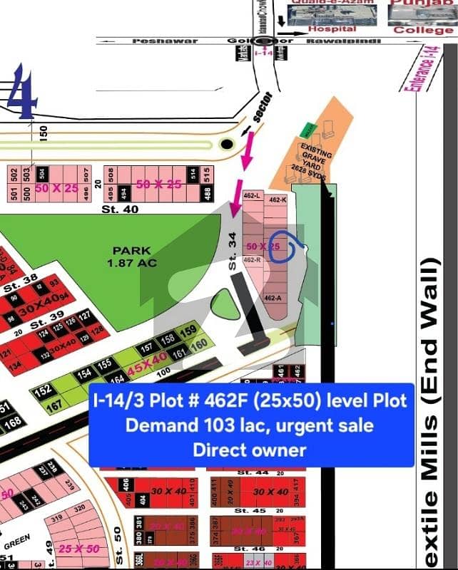 462F Owner Plot for Sale 462F Owner Plot for Sale