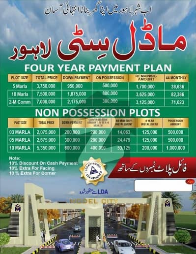 گجّومتہ لاہور میں 3 مرلہ پلاٹ فائل 20.0 لاکھ میں برائے فروخت۔