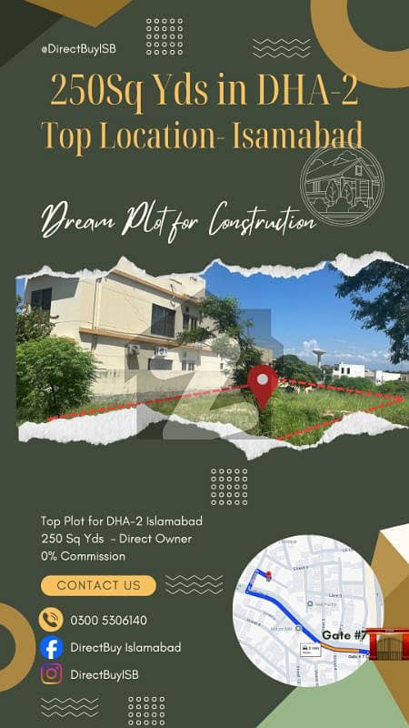 Top Location 10-Marla, Plot [ DIRECT OWNERS]