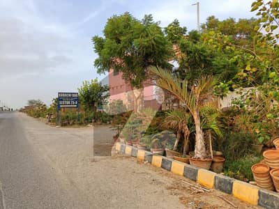 Prime 240 Sq. Yards West Open Plot Karachi Bar Sector 25-A, Scheme 33