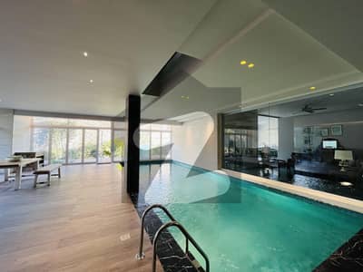 Exclusive Furnished Lower Ground Portion Including Utilities With Private Pool & Lift Award-Winning House In F-7, Islamabad For Foreigners And Diplomats