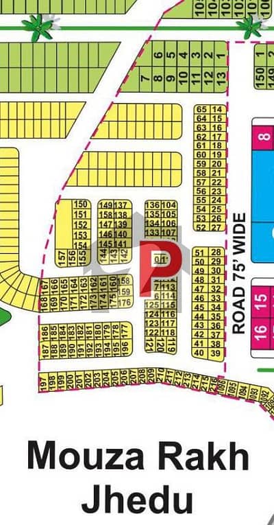 5 Marla Residential Plot for Sale P Block, LDA City 5 Marla Residential Plot for Sale P Block, LDA City
