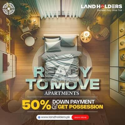 Brand New Ready to Move 2 Bed Room Apartment for Sale in Bahria Town Lahore