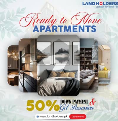 Pay 60% And Get Possession For Ready To Move Branded Apartments In Bahria Town