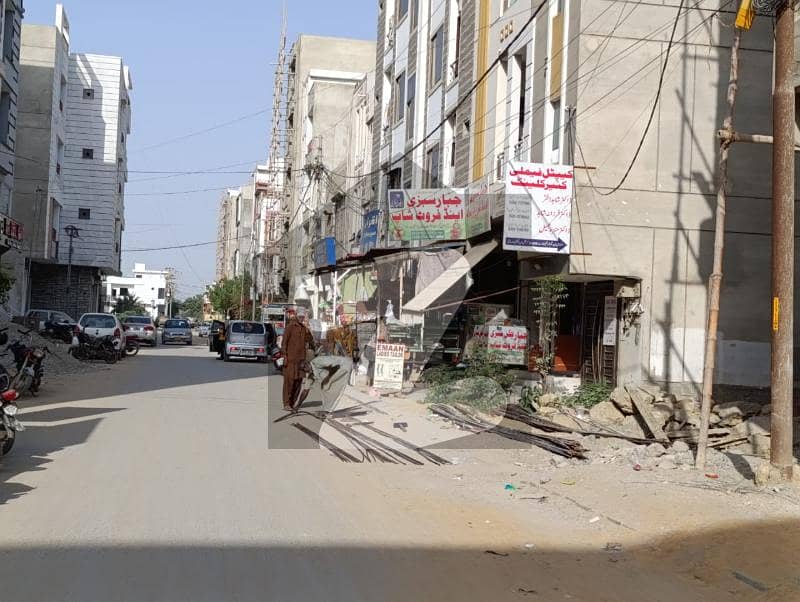 1000 Square Feet Corner West Open Flat For Sale In Capital Cooperative Housing Society Karachi