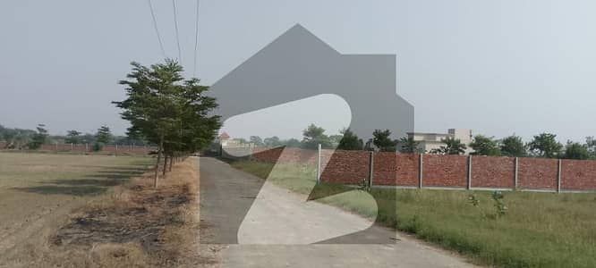 Great Investment Opportunity | 40 Kanal Land With Boundary Wall &Amp; Farmhouse For Sale On Barki Road, Mouza Hadiyara