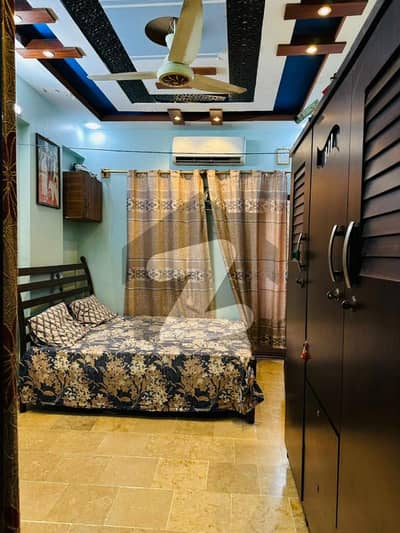 Well Maintained & Well Design 2 Room Flat Available For Sale Prime Location At Liaquatabad Block 6