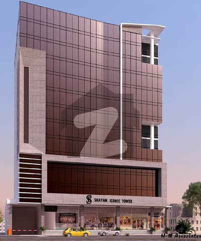 شہید ملت روڈ کراچی میں 3 مرلہ دفتر 2.57 کروڑ میں برائے فروخت۔