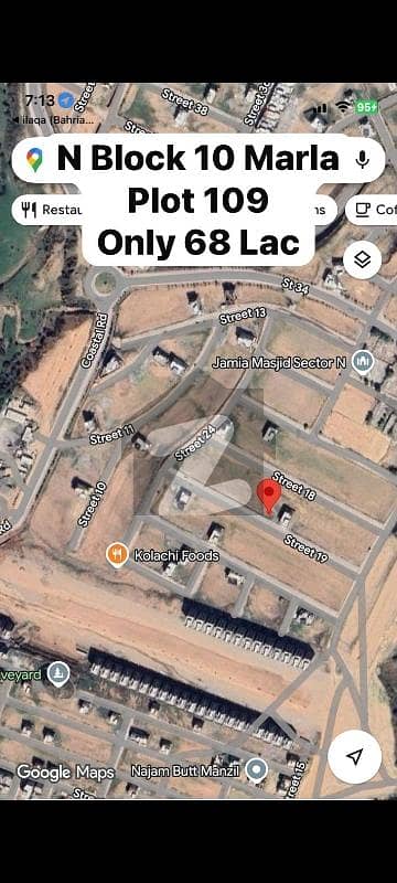Bahria Town Phase 8 Solid Land 10 Marla Plot