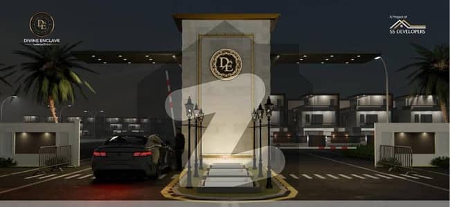 Devine Enclave canal Road near to Abdullah Garden 18 MARLA PLOT FOR SALE