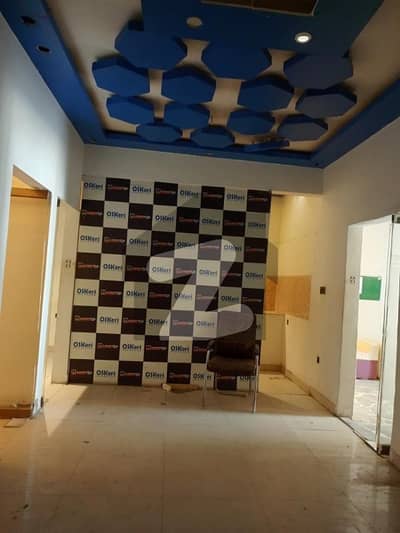 SILENT COMMERCIAL INDEPENDENT DOUBLE STORY AVAILABLE FOR OFFICE PRIME LOCATION 60 FT ROAD GULSHAN-E-IQBAL BLOCK 6