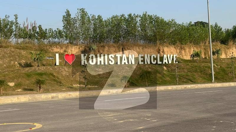 Heighted Location Plot For Sale In Kohistan Enclave