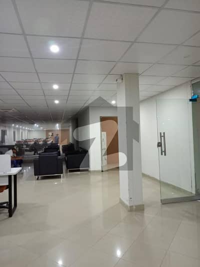 1 Kanal New Ground Floor Commercial Hall for Rent in Main Road Johar Town for Multinational Company + Resturent + Bakary + Showroom + Saloon + Madical Setup + IT Company