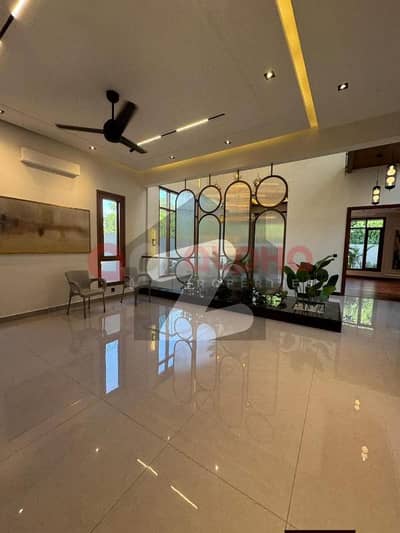 Brand new Designer House For rent 1500 yards outclass block F