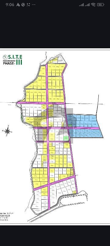 نوری آباد کراچی میں 10 کنال صنعتی زمین 3.0 کروڑ میں برائے فروخت۔