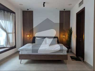 Fully Furnished 1-Bed Apartment in Penta Square DHA Phase 5 Also   Per Day