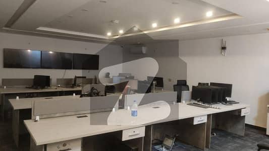 Fully Furnished Mezzanine Floor Available for Rent, Facing Courtyard Ideal for Software House Fully Furnished Mezzanine Floor Available for Rent, Facing Courtyard Ideal for Software House