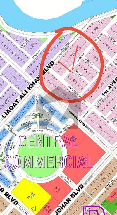 Dha phase 5 islamabad Sector C corner plot for sale