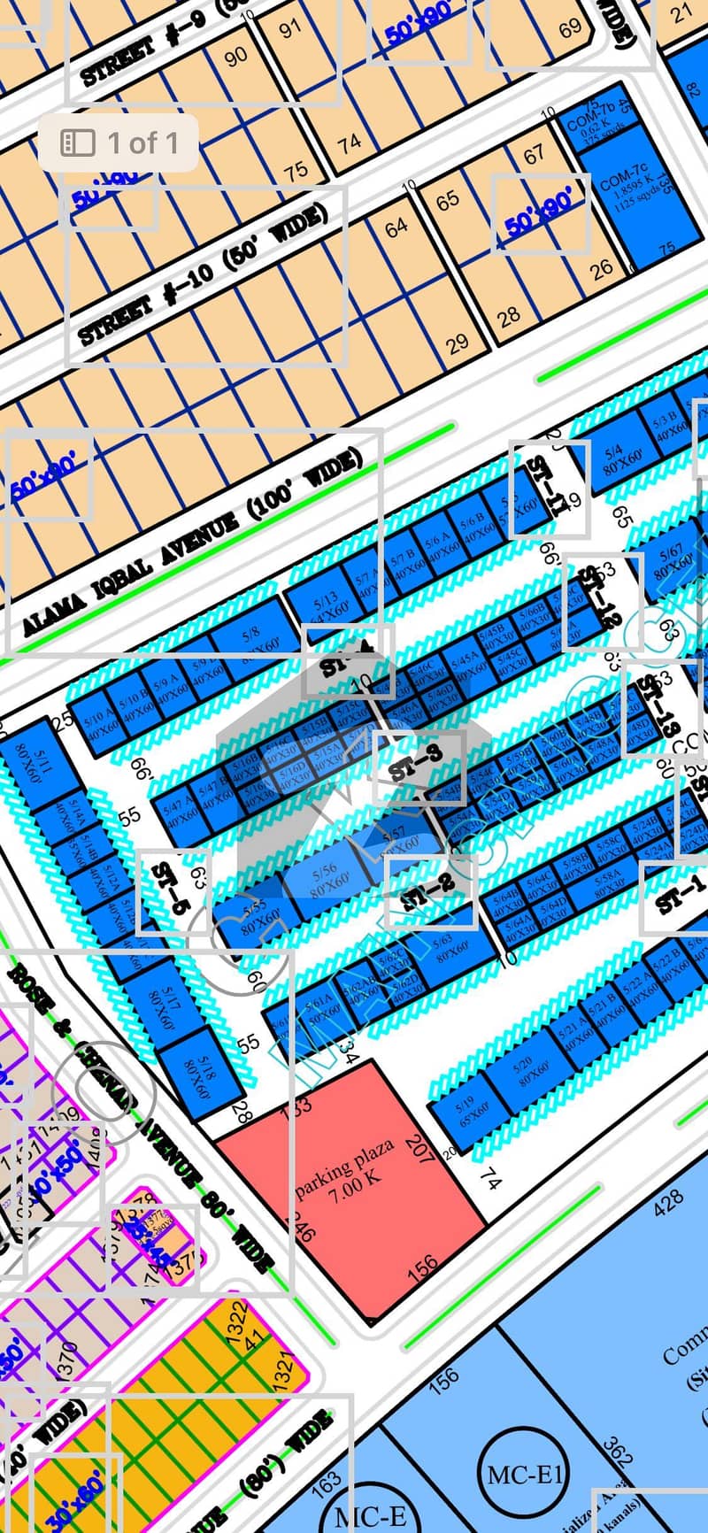 Prime Location Commercial Plot For Sale In Mumtaz City Prime Location Commercial Plot For Sale In Mumtaz City
