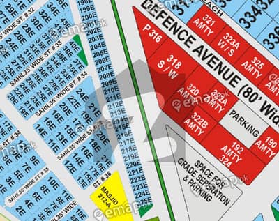Beach Avenue Commercial Plot Big Number Beach Avenue Commercial Plot Big Number
