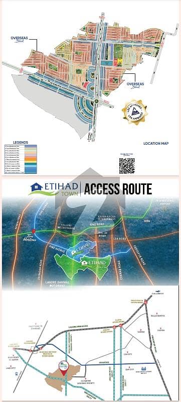 اتحاد ٹاؤن فیز 2 اتحاد ٹاؤن,رائیونڈ روڈ,لاہور میں 5 مرلہ کمرشل پلاٹ 2.6 کروڑ میں برائے فروخت۔