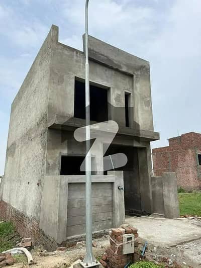 Grey Structure 3 Marla House For Sale In Al Kabir Town Phase 2 Block E