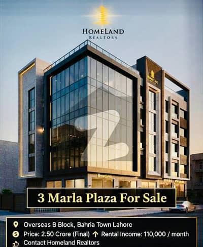 3 Marla Plaza Ground Floor Hall & 2 Option Two-Bed Apartments 3 Marla Plaza Ground Floor Hall & 2 Option Two-Bed Apartments