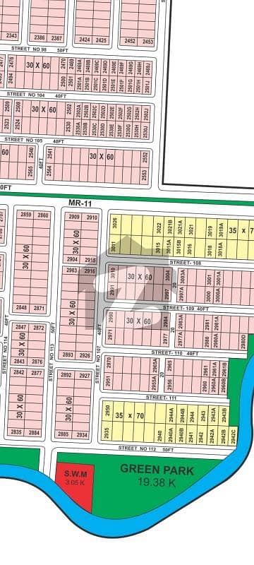 MPCHS B-17 E Block 30x60 Corner Plot For sale MPCHS B-17 E Block 30x60 Corner Plot For sale