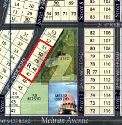 PARK VIEW PLOT FOR SALE PARK VIEW PLOT FOR SALE