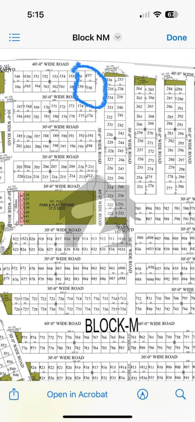 Corner Plot With 20 Sq Yds Extra Corner Plot With 20 Sq Yds Extra