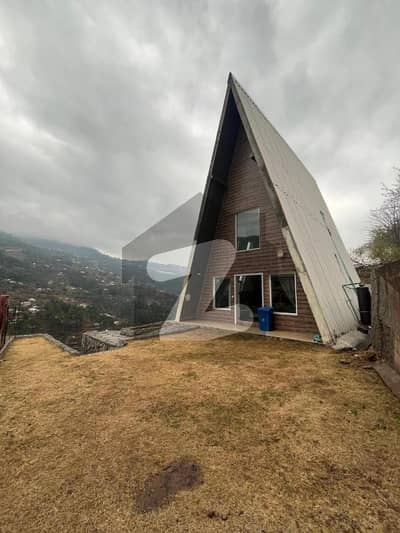 A-Frame Chalet With Reinforced Steel Structure And Thermopile Insulation