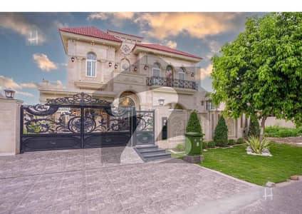 1 Kanal Top Quality Build Luxurious Beautiful Spanish Design Villa With Basement For Sale In DHA Lahore Phase 7 Prime Location Near To Raya 70FT Road