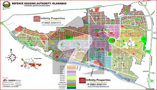 Dha phase 2 islamabad 1 kanal plot near by gate 8