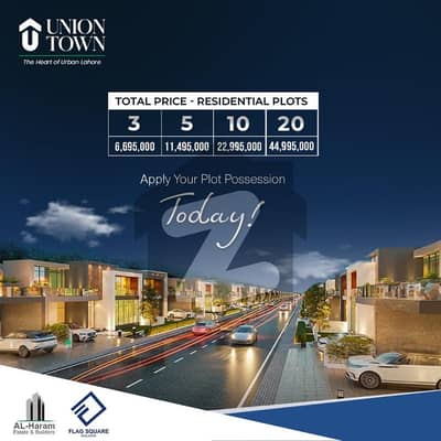 Your Dream 10 Marla Plot Awaits in Union Town Where Comfort Meets Class