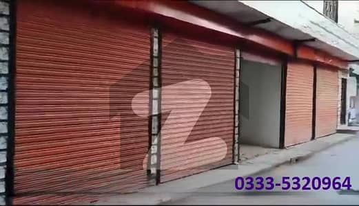 Double Storey House With Shops