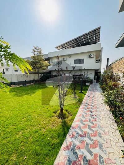 14 Marla Ground+Basement with Extra Lend 10 KVA Solar System On Main Double Road