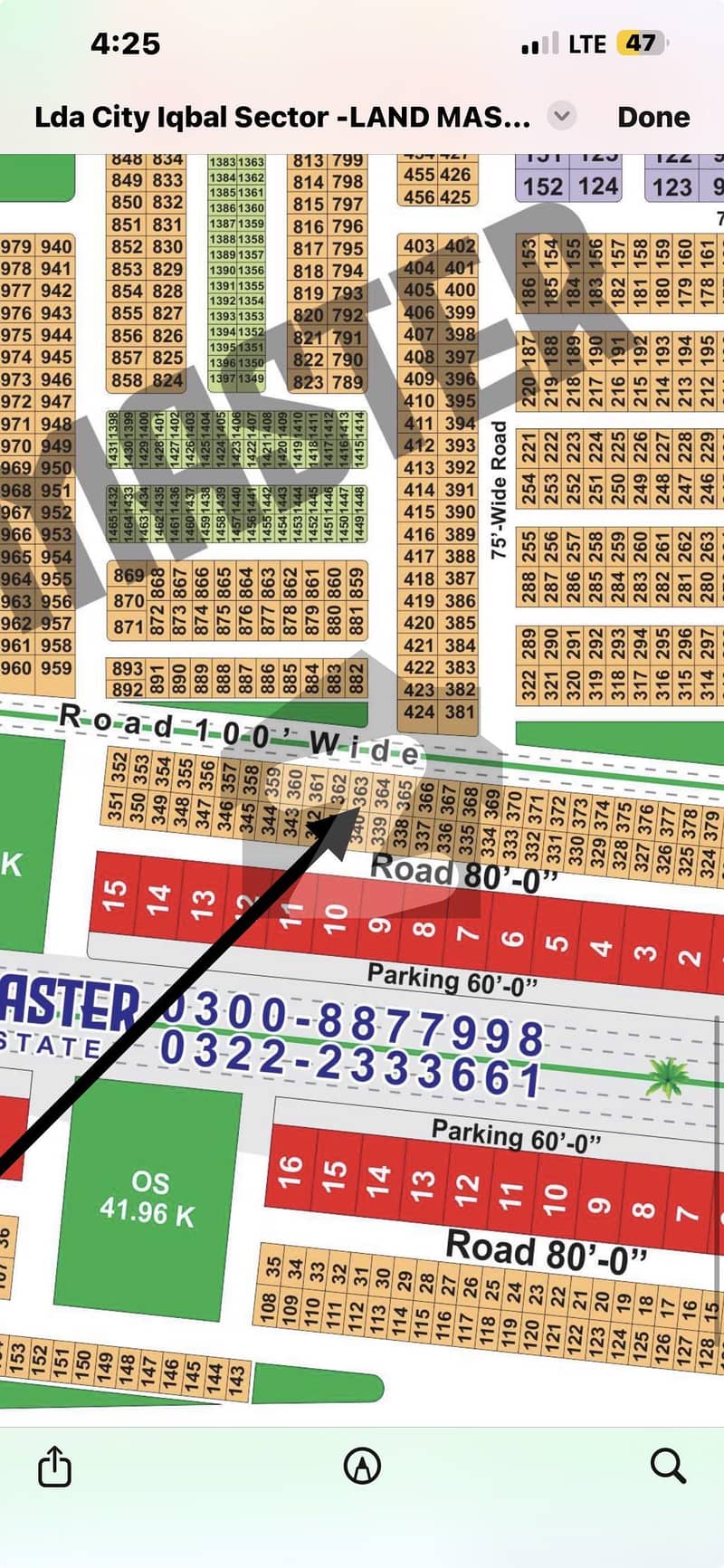 Plot For Sale 100 Feet Iqbal Sector Plot For Sale 100 Feet Iqbal Sector