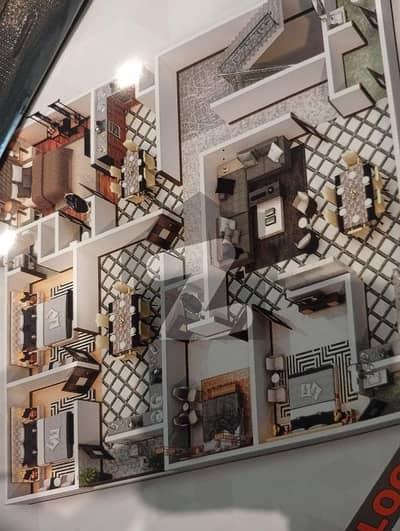 New Brand flat for sale opposite Airport Shah re fayical