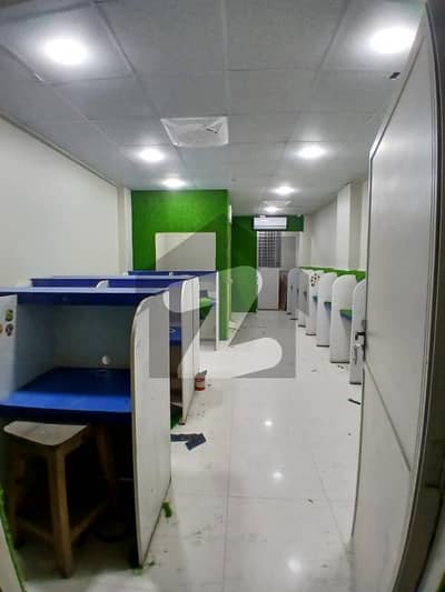 FULLY FURNISHED COMMERCIAL OFFICE FOR RENT AT IDEAL LOCATION