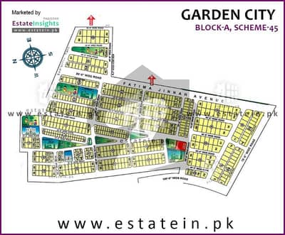 گارڈن سٹی ۔ بلاک اے گارڈن سٹی,گداپ ٹاؤن,کراچی میں 4 مرلہ کمرشل پلاٹ 1.2 کروڑ میں برائے فروخت۔