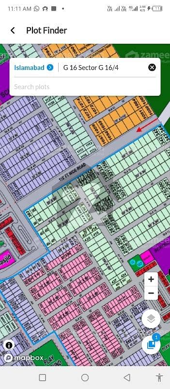 11 Marla (35*80) Residental Plot Available For Sale G 16/3 Islamabad 11 Marla (35*80) Residental Plot Available For Sale G 16/3 Islamabad