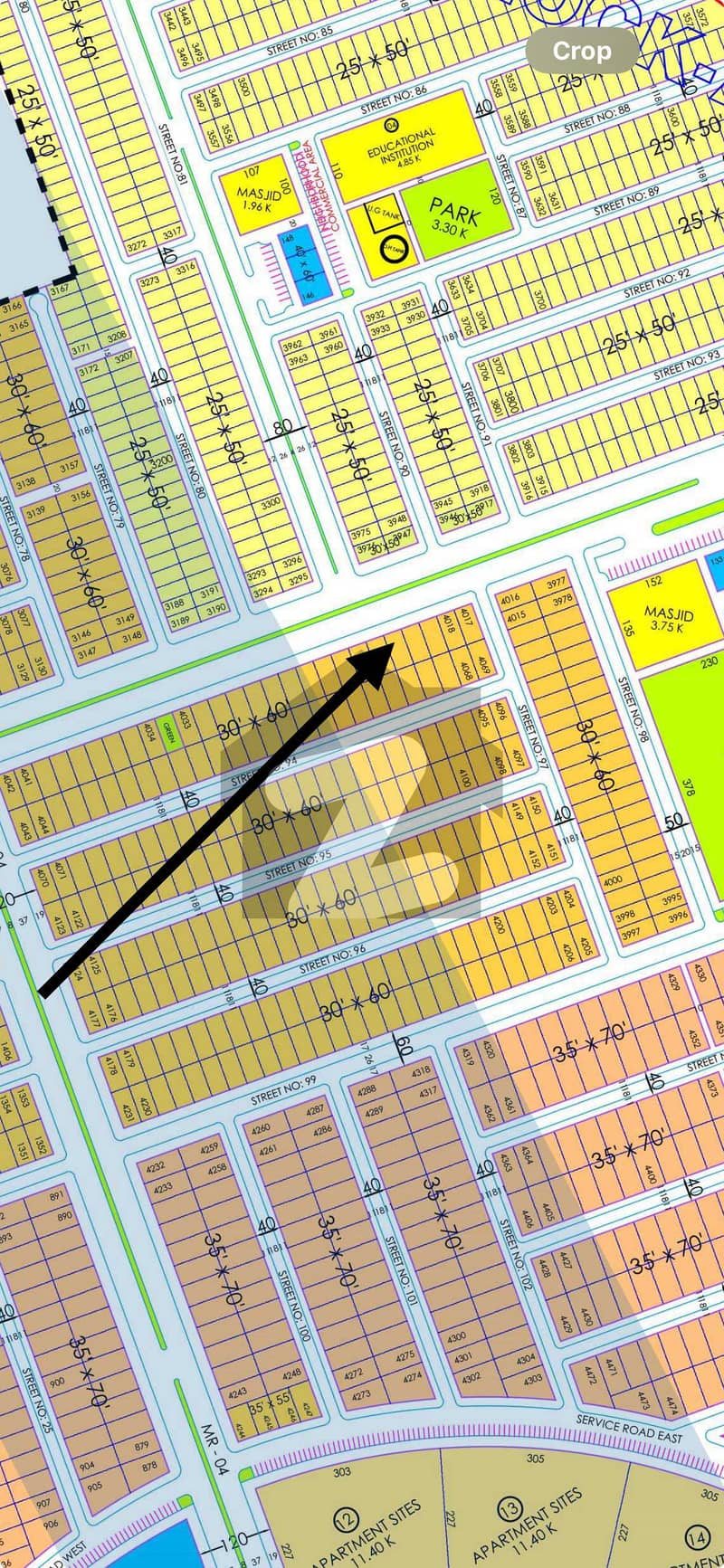 Main Double Road Plot Main Double Road Plot