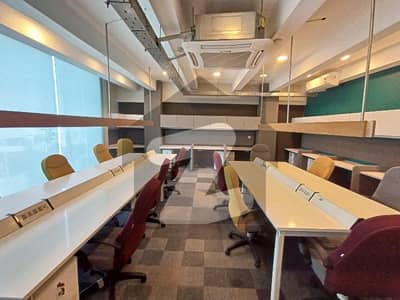 Fully Furnished Office For Rent In Small Shahbaz Commercial