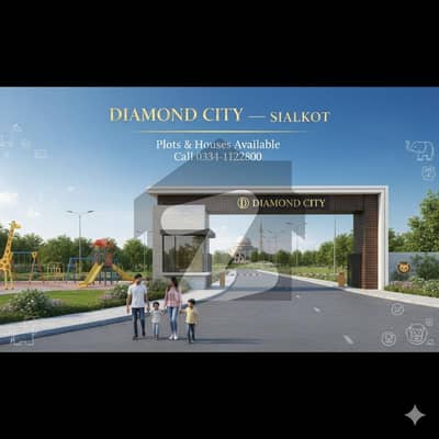 6 Marla Non Possession plots For Sale Diamond City Sialkot 6 Marla Non Possession plots For Sale Diamond City Sialkot