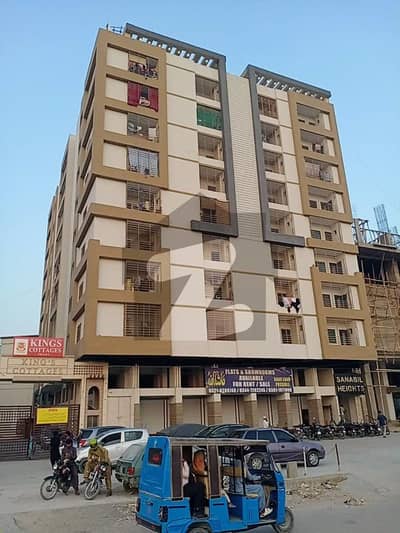 LEASED 2BED DD BRAND NEW FLAT IN BRAND NEW APARTMENT AVAILABLE FOR SALE, BLOCK-7 GULISTAN-E-JAUHAR KARACHI