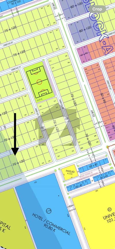 2 Kanal Plot For Sale Near Hills Walk