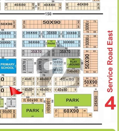 9 MARLA (30x70) ,70 FT STREET,CORNER PLOT FOR SALE. . .